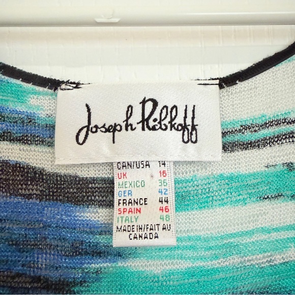 Joseph Ribkoff Multicolor Knit Top - Picture 2 of 3